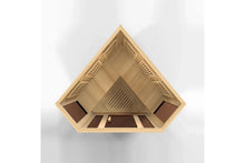 Load image into Gallery viewer, Maxxus 3-Person Corner Low EMF FAR Infrared Indoor Sauna