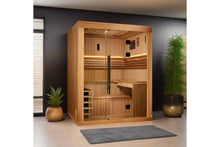 Load image into Gallery viewer, Golden Designs "Osla Edition" 6-Person Traditional Sauna (2025 Edition)