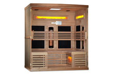 Load image into Gallery viewer, Golden Designs "Reserve Edition" 6 Person Full Spectrum (w/ Himalayan Salt Bar)