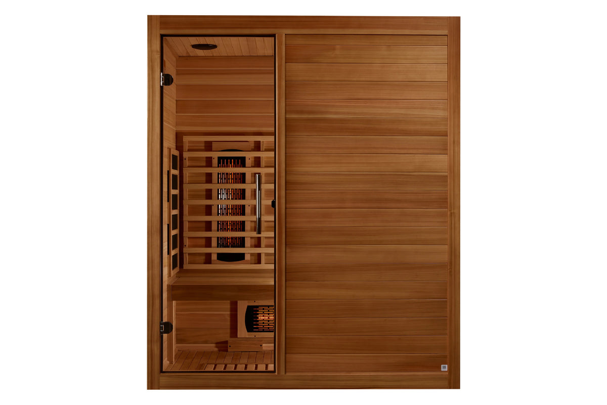 Maxxus S-Line 3-Person Full Spectrum Infrared Sauna (🌱SPRING SALE