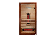 Load image into Gallery viewer, Golden Designs "Santorini" 1-2 Person Full Spectrum Near Zero EMF FAR IR Sauna (2026 Edition) (🪂NEW ITEM)