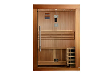 Load image into Gallery viewer, Golden Designs "Sundsvall Edition" 2-Person Indoor/Outdoor Traditional  Sauna (2025)