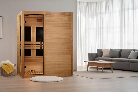 Golden Designs "Toscana" 3 Person Low EMF FAR IR Sauna (2026 Edition) (šŖNEW ITEM)