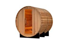 Load image into Gallery viewer, Golden Designs "Uppsala" 4 Person Barrel Traditional Steam Sauna