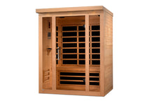 Load image into Gallery viewer, Golden Designs "Vila Elite" 3-Person Ultra Low EMF FAR Infrared Sauna