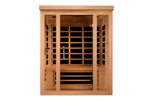 Load image into Gallery viewer, Golden Designs "Vila Elite" 3-Person Ultra Low EMF FAR Infrared Sauna