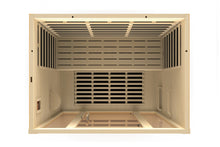 Load image into Gallery viewer, Golden Designs "Vila Elite" 3-Person Ultra Low EMF FAR Infrared Sauna