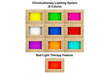 Load image into Gallery viewer, Golden Designs "Vila Elite" 3-Person Ultra Low EMF FAR Infrared Sauna