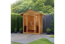 Load image into Gallery viewer, Golden Designs "Vorarlberg" 5-Person Traditional Outdoor Sauna