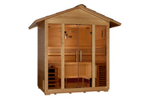Load image into Gallery viewer, Golden Designs "Vorarlberg" 5-Person Traditional Outdoor Sauna