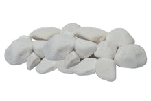 Load image into Gallery viewer, Harvia Decorative White Rounded Sauna Heater Stones (5-10cm | 10kg Box)