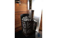 Load image into Gallery viewer, Harvia Duo Glass Wall White Aluminum Frame (9'x19')