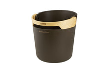 Load image into Gallery viewer, Harvia Helmi Sauna Pail & Ladle Set (Chocolate Brown)