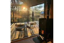 Load image into Gallery viewer, Harvia Linear 28 Wood-Burning Sauna Stove Heater (Black)