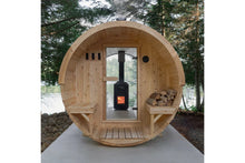 Load image into Gallery viewer, Harvia Linear 28 Wood-Burning Sauna Stove Heater (Black)