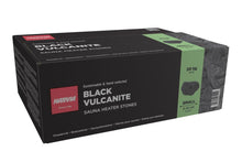 Load image into Gallery viewer, Harvia Black Vulcanite Sauna Heater Stones (5-10cm | 20kg Box)