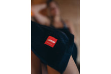 Load image into Gallery viewer, Harvia Sauna Towel (Black)