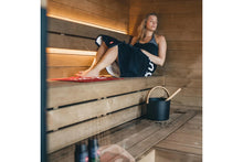 Load image into Gallery viewer, Harvia Sauna Towel (Black)