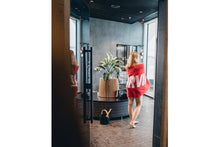 Load image into Gallery viewer, Harvia Sauna Towel (Red)