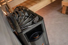 Load image into Gallery viewer, Harvia The Wall Electric Sauna Heater (Black Steel)