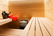 Load image into Gallery viewer, Harvia The Wall Electric Sauna Heater (Black Steel)