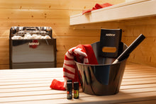 Load image into Gallery viewer, Harvia The Wall Electric Sauna Heater (Black Steel)