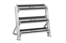 Load image into Gallery viewer, Hoist 36" 2-Tier Horizontal Dumbbell Rack w/ Optional 3-Tier (HF-5461-36)