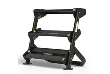 Load image into Gallery viewer, Hoist 36" 2-Tier Horizontal Dumbbell Rack w/ Optional 3-Tier (HF-5461-36)