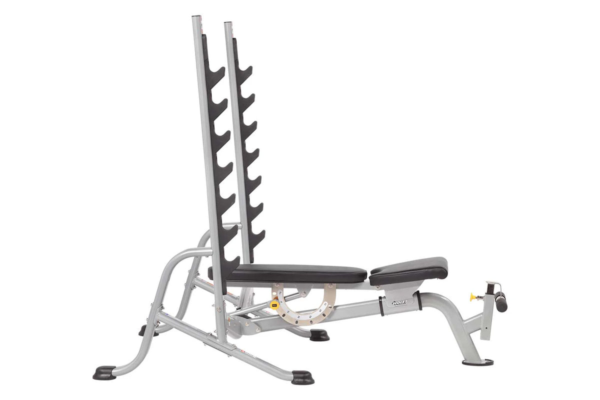 hammo エレファン Hoist HF-5170 Olympic Bench at The Fitness Superstore