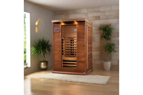 Maxxus 2-Person Full Spectrum FAR Infrared Sauna (Canadian Red Cedar)