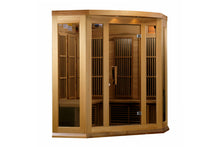 Load image into Gallery viewer, Maxxus "Avignon Edition" 3-Person Corner Near Zero EMF FAR Infrared Sauna