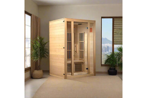 Maxxus "Seattle" 2 person Low EMF FAR Infrared Sauna (🍂 FALL CLEARANCE SALE)