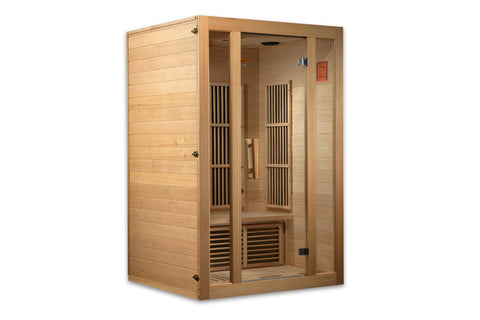 Maxxus "Seattle" 2 person Low EMF FAR Infrared Sauna (🍂 FALL CLEARANCE SALE)