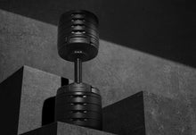 Load image into Gallery viewer, NÜOBELL 100lb Adjustable Dumbbells (Matte Black) (🪂NEW ITEM!)