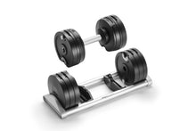 Load image into Gallery viewer, NÜOBELL 100lb Adjustable Dumbbells (Matte Black) (🪂NEW ITEM!)