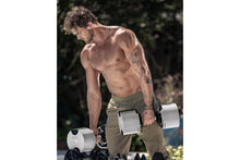 Load image into Gallery viewer, NÜOBELL 80lb Adjustable Dumbbells (Ash)