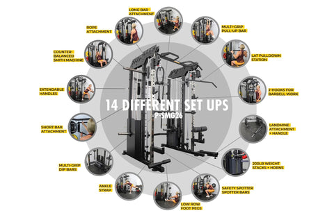 Powertec NEW! Smith Multi Gym (🪂NEW) (🍂 FALL CLEARANCE SALE)