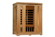 Load image into Gallery viewer, Pro 6 "Melanie" 3-Person Near Zero EMF Far Infrared Sauna