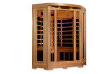 Load image into Gallery viewer, Pro 6 "Rebecca" 3-Person Corner Near Zero EMF Far Infrared Sauna (2025 Edition)
