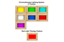 Load image into Gallery viewer, Pro 6 "Rebecca" 3-Person Corner Near Zero EMF Far Infrared Sauna (2025 Edition)