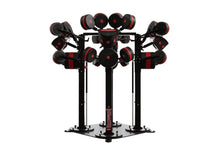 Load image into Gallery viewer, Black and red weight training machine