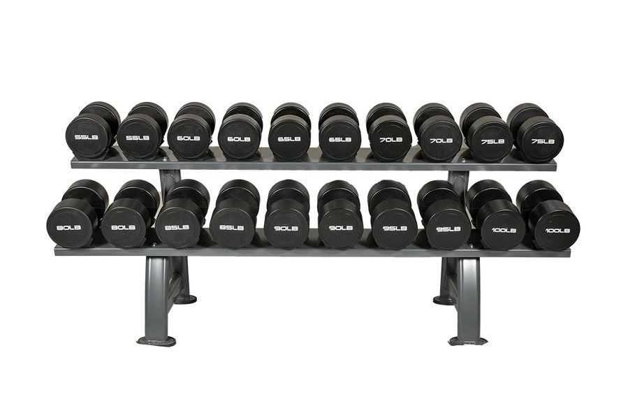 Warrior 2-Tier Pro Saddle Dumbbell Rack (SALE) – 360 Fitness