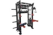 Load image into Gallery viewer, Warrior 2.0 Cable Crossover Pulley Power Rack Gym System (🍂 FALL CLEARANCE)