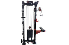 Load image into Gallery viewer, Warrior 2.0 Cable Crossover Pulley Power Rack Gym System (🍂 FALL CLEARANCE)