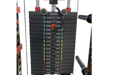 Load image into Gallery viewer, Warrior 3.5 Cable Crossover Pulley Power Rack Gym System w/ Lat Pulldown (Optional Counterbalance Smith Attachment) (❄️HOLIDAY SALE)