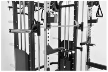 Load image into Gallery viewer, Warrior 801 Pro Power Rack Cage Functional Trainer Cable Pulley Home Gym w/ Smith Machine
