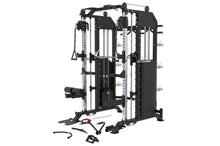 Load image into Gallery viewer, Warrior 801 All-in-One Functional Trainer Cable Crossover Home Gym w/ Smith Machine
