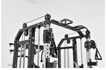 Load image into Gallery viewer, Warrior 801 Pro Power Rack Cage Functional Trainer Cable Pulley Home Gym w/ Smith Machine (π FALL CLEARANCE SALE)