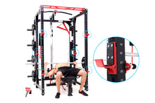 Load image into Gallery viewer, Warrior Freestanding Folding Cable Pulley Power Rack