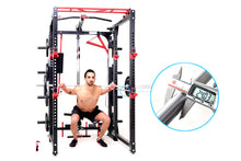 Load image into Gallery viewer, Warrior Freestanding Folding Cable Pulley Power Rack